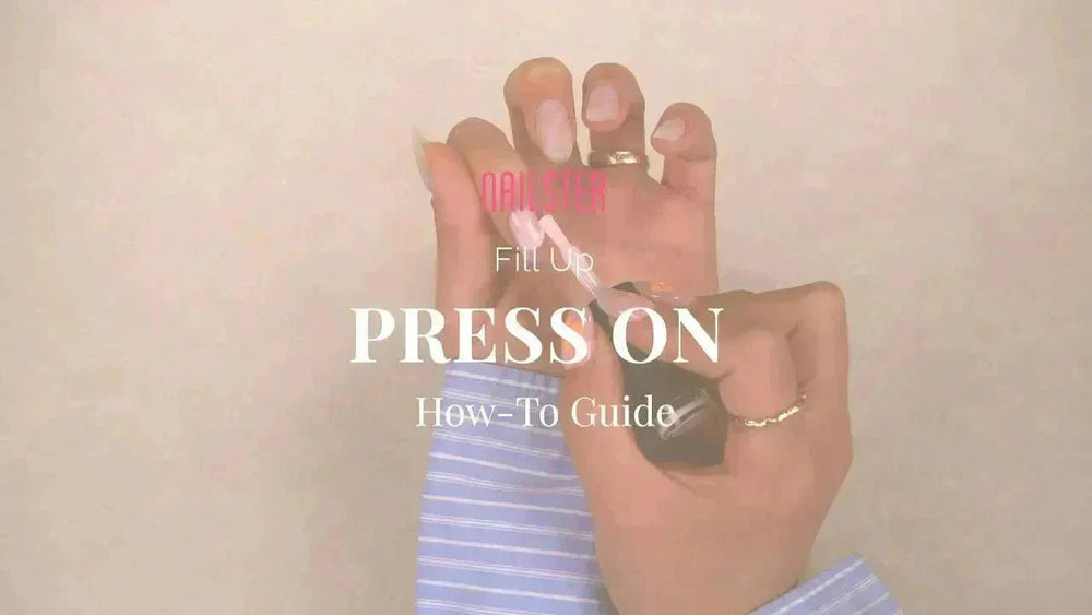 Opfyldning af Press-on Tipper - Nailster Denmark
