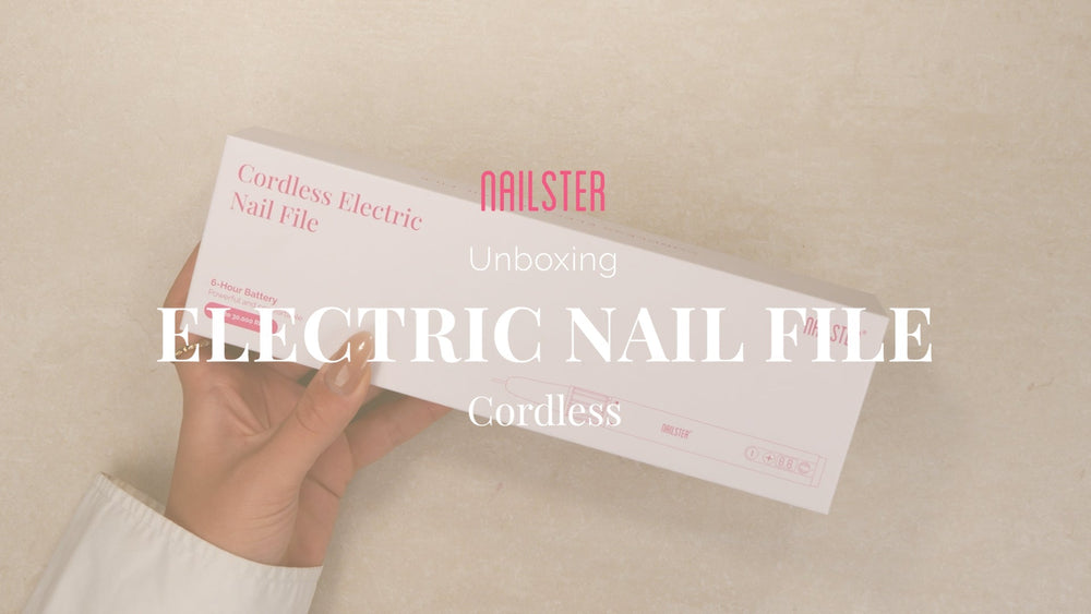 Unboxing Trådløs Elektrisk Neglefil - Nailster Denmark