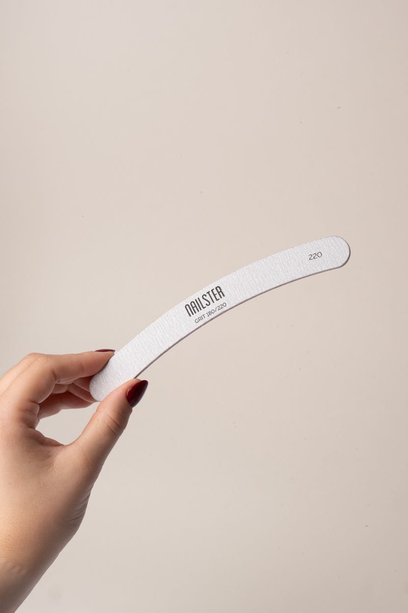 Banana Neglefil 180/220 - 3 stk. | Nailster Denmark