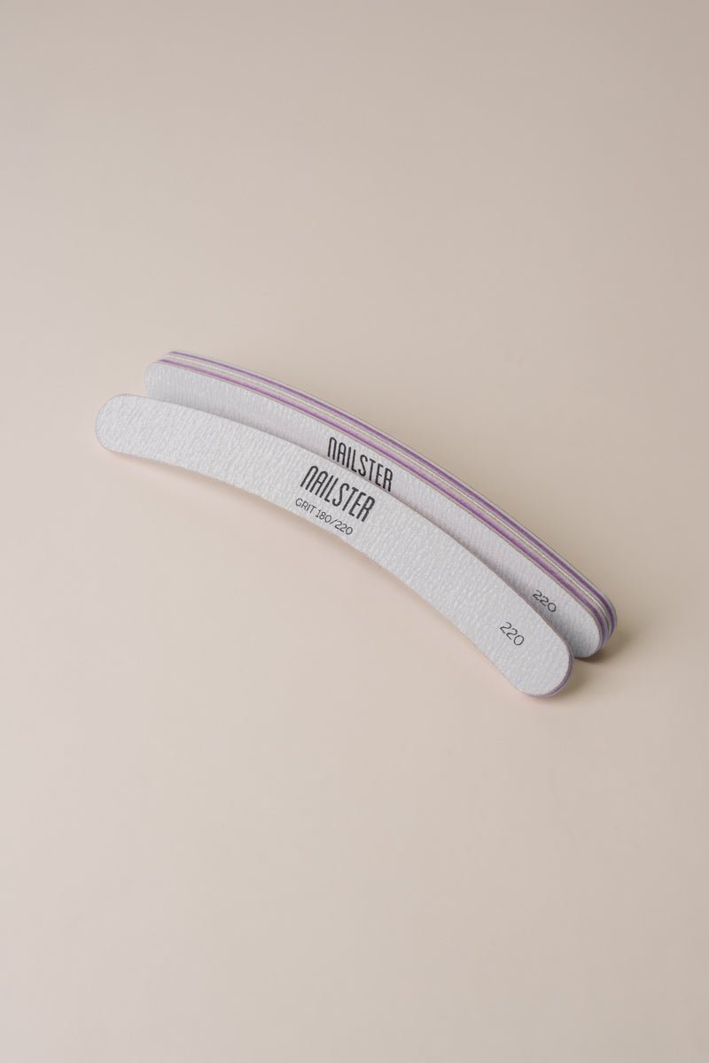 Banana Neglefil 180/220 - 3 stk. | Nailster Denmark
