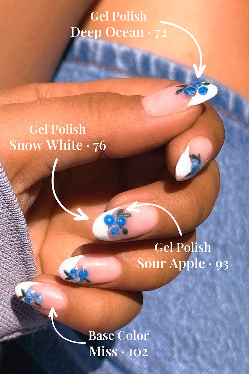 Blueberry look | Nailster Denmark