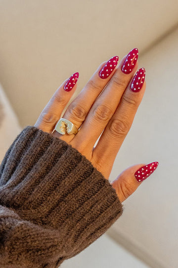 Cherry Polka Pop | Nailster Denmark