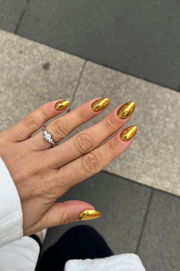 Chrome Powder - Guld | Nailster Denmark