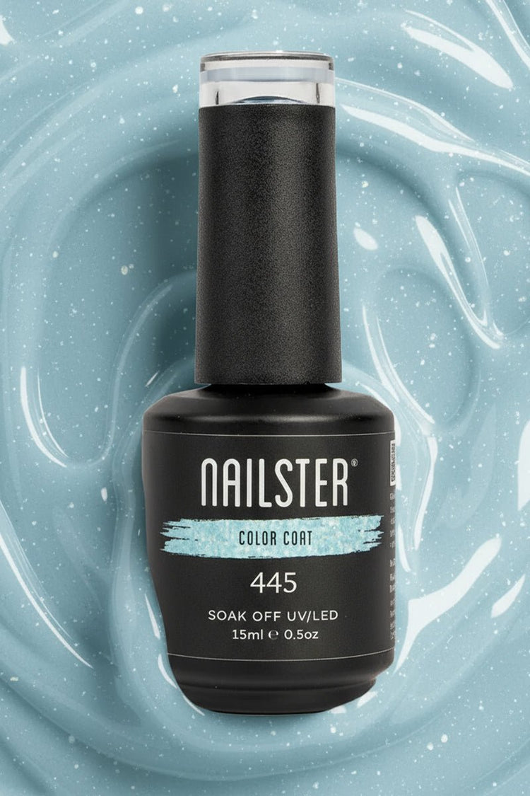 Frosting Baby Blue Glitter · 445 | Nailster Denmark