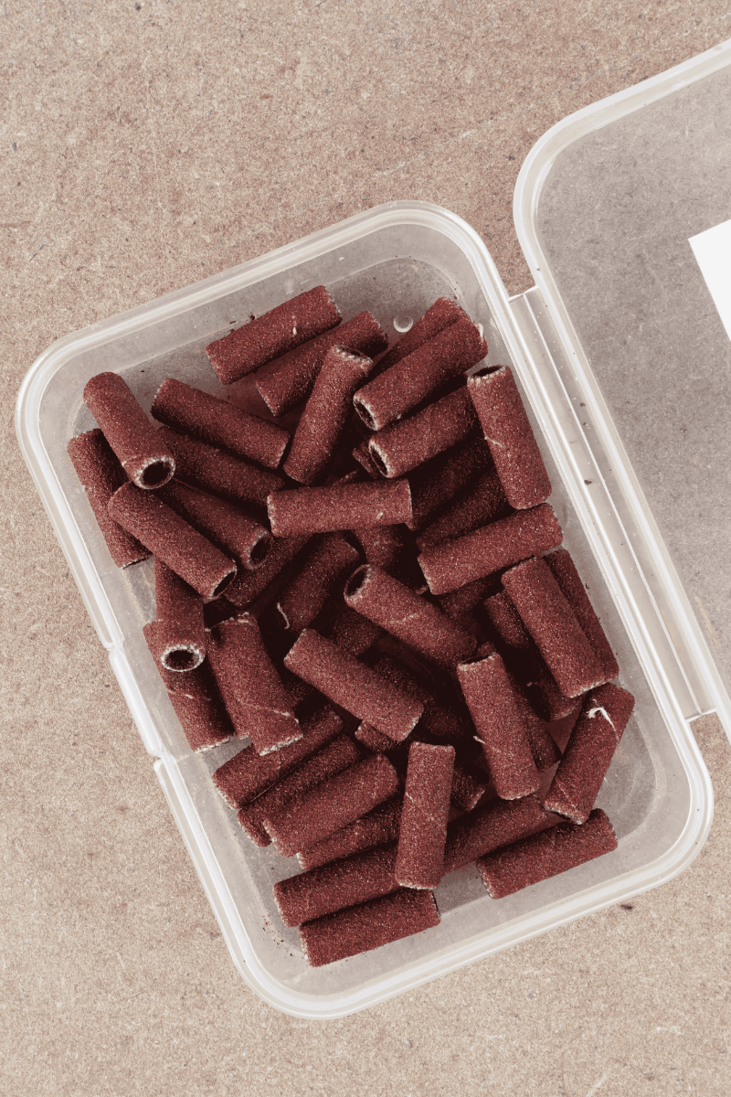 Mini Sanding Band - Grit 240 - 50 pcs | Nailster Denmark