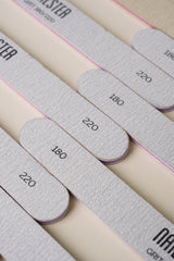 Straight Neglefil 180/220 - 10 stk. | Nailster Denmark
