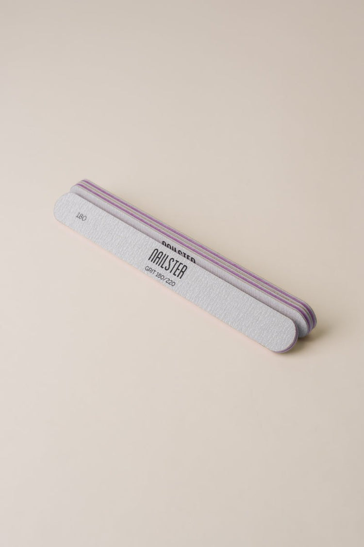 Straight Neglefil 180/220 - 3 stk. | Nailster Denmark