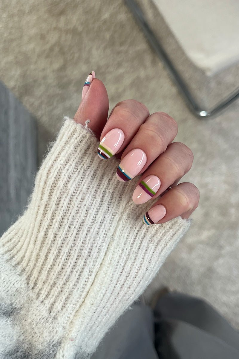 Striped Look | Nailster Denmark