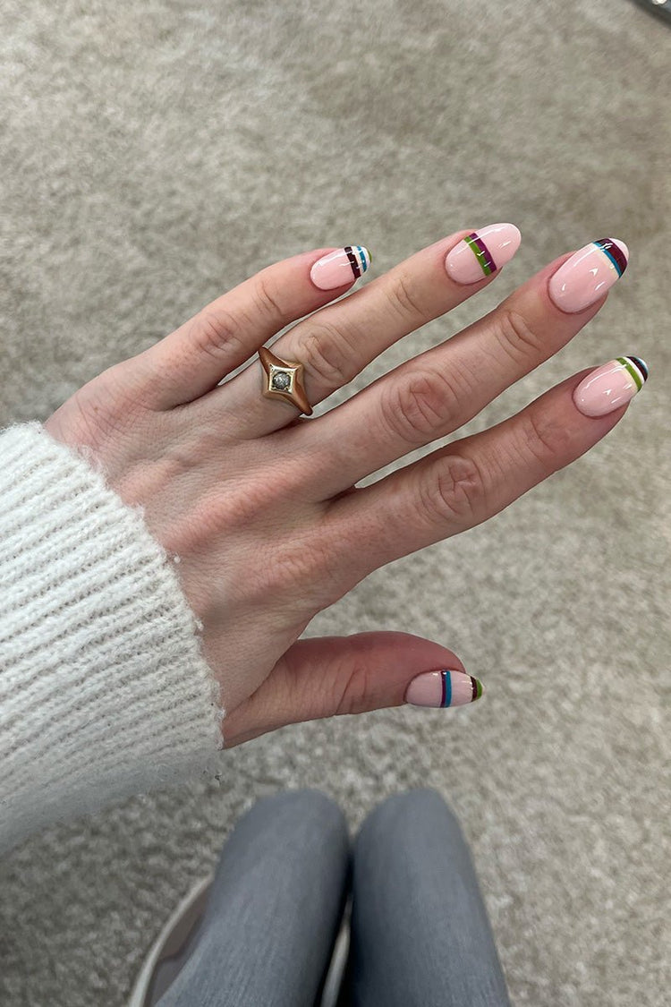 Striped Look | Nailster Denmark
