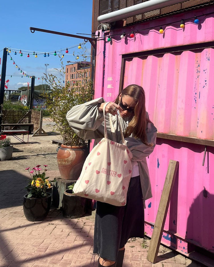 Tote Bag - Happy Heart | Nailster Denmark