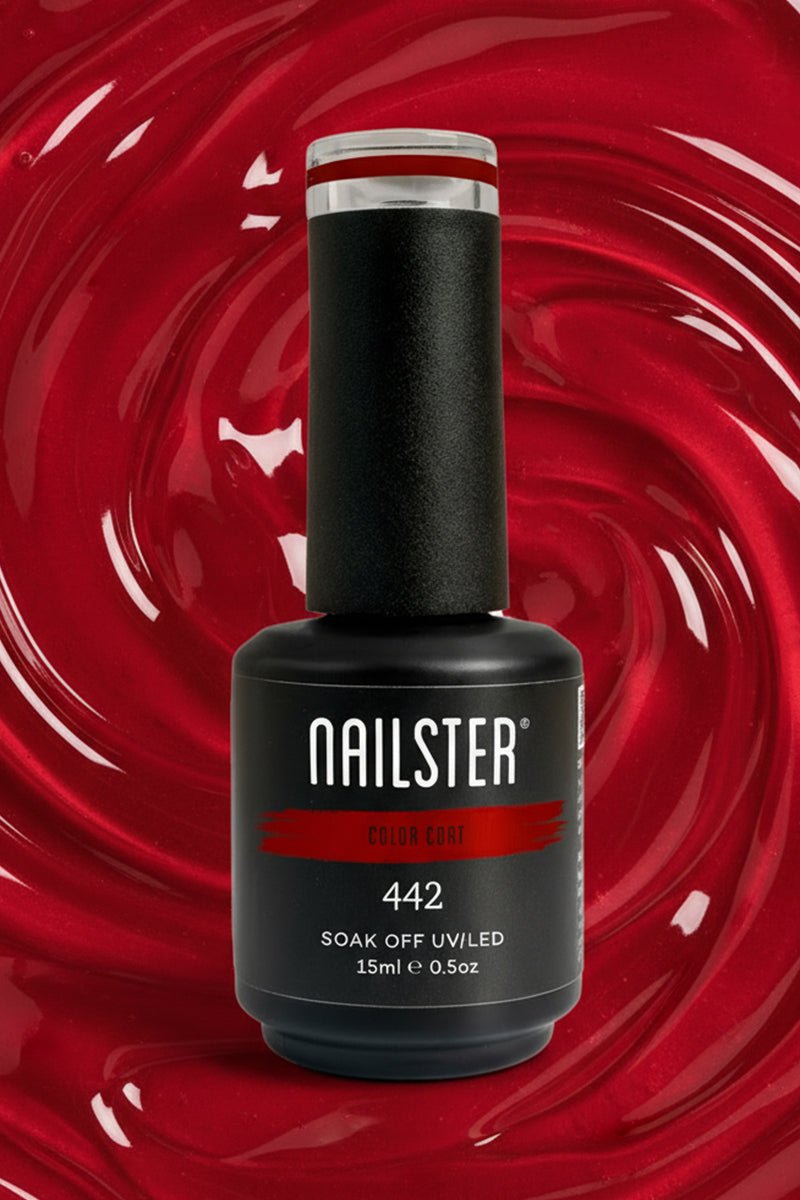 Transparent Red · 442 | Nailster Denmark